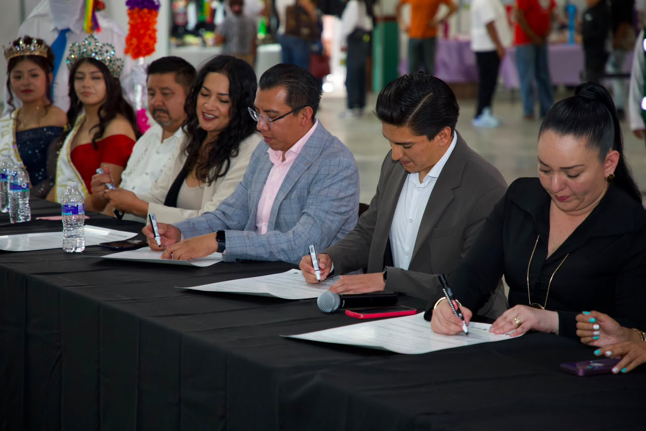 Huamantla fortalece lazos de hermandad con Papalotla y Amaxac de Guerrero